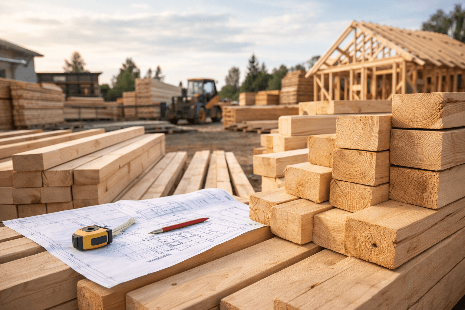 Więźba dachowa i drewno konstrukcyjne